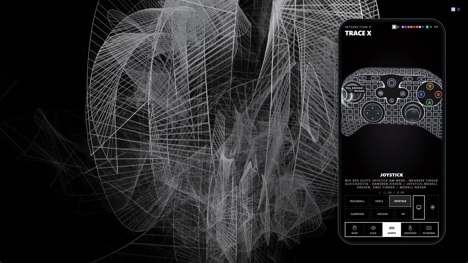 Sculpt Trace – Kreisel by Tobias Post – Lines, skins and shadows – in your hand too
