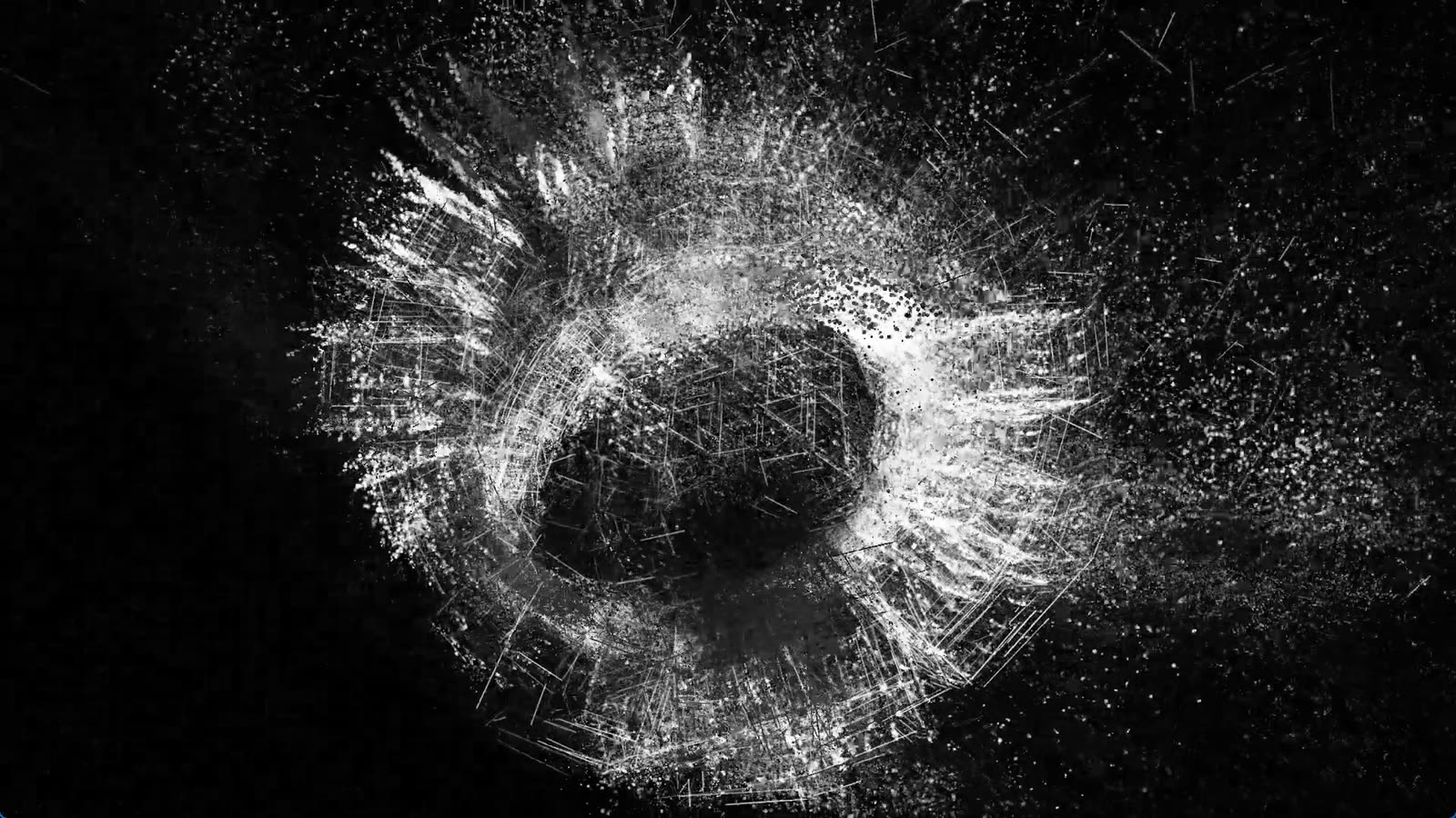 Sculpt Void – Ringkern by Tobias Post – Punkte und Linien im Raum