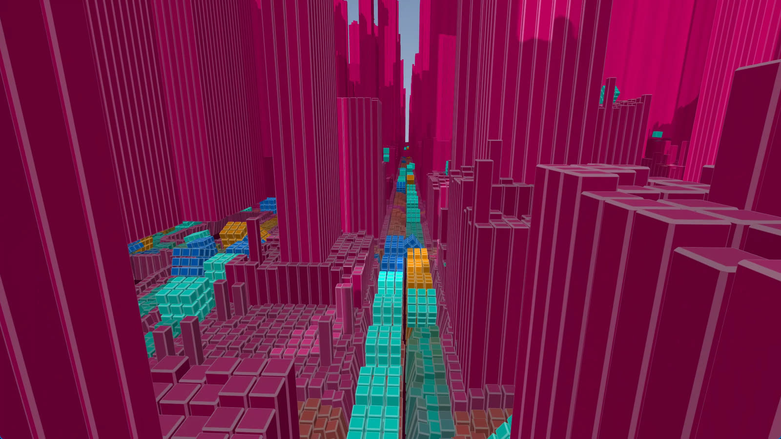 Minimal Scape – Schluchten by Tobias Post – High-rise grid