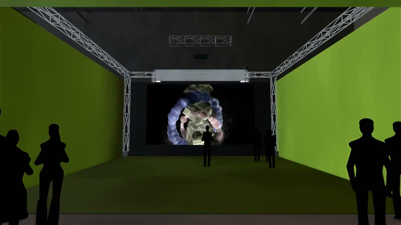 Werkschau – Messehalle – Visualisierung, Ansicht 18