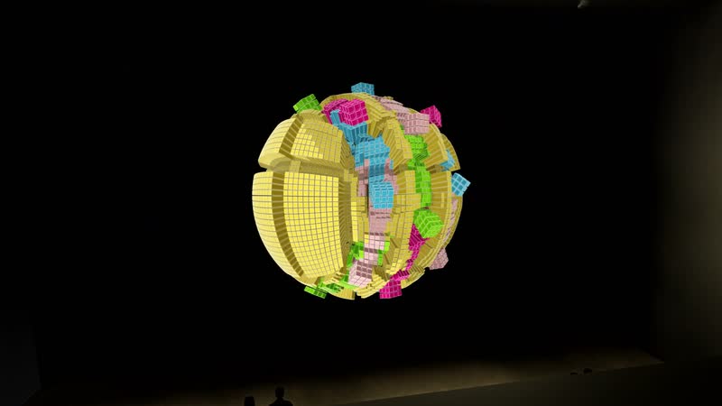 Minimal Sphere – Raster – Visualisierung, Ansicht 6