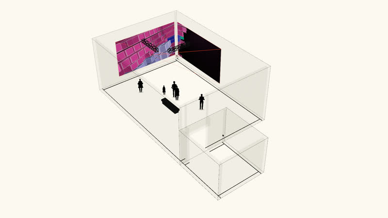 Minimal Ring – Across the Corner — Axonometric view