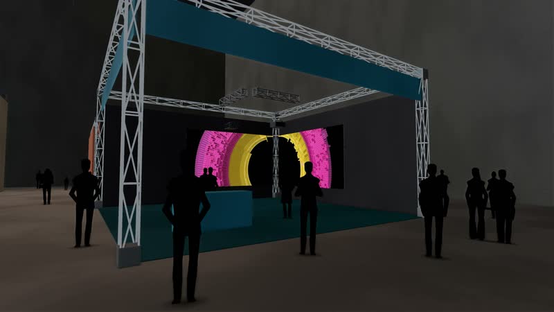 Werkschau – Messehalle – Visualisierung, Ansicht 11