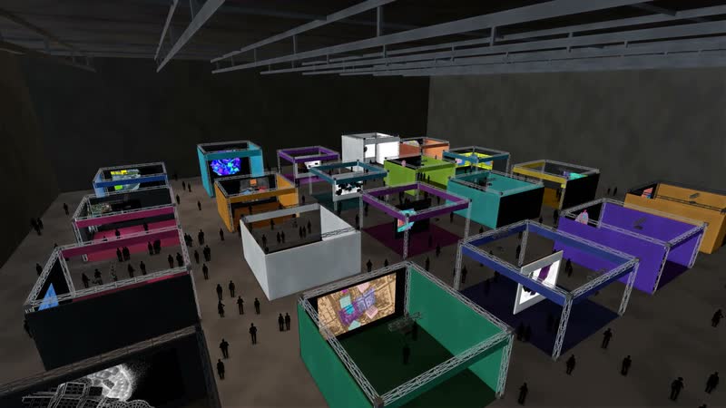 Werkschau – Messehalle – Visualisierung, Ansicht 10