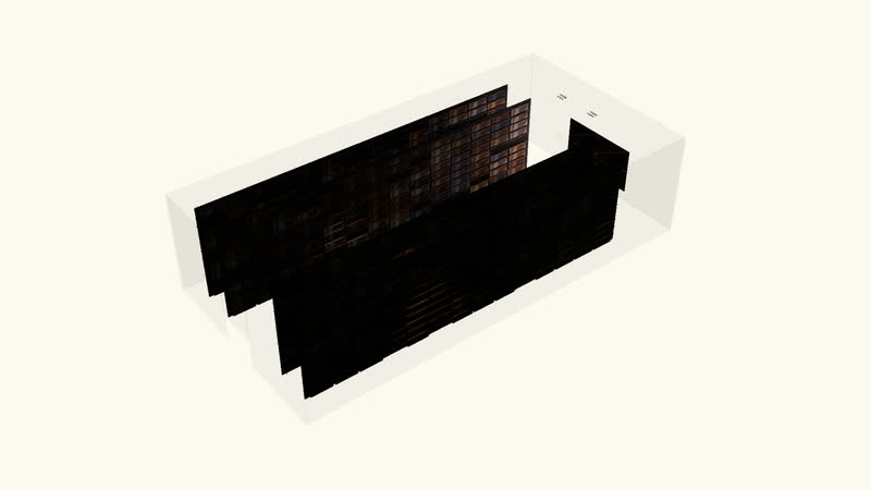 Minimal Sphere – High-Bay Warehouse — Axonometric view