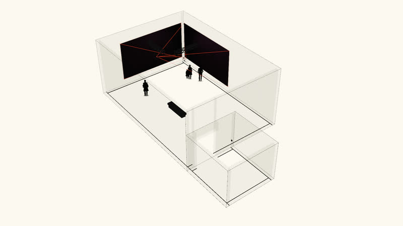 Minimal Ring – Across the Corner — Axonometric view