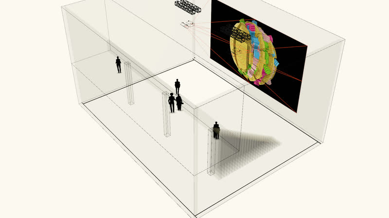 Minimal Sphere – Grid — Axonometric view