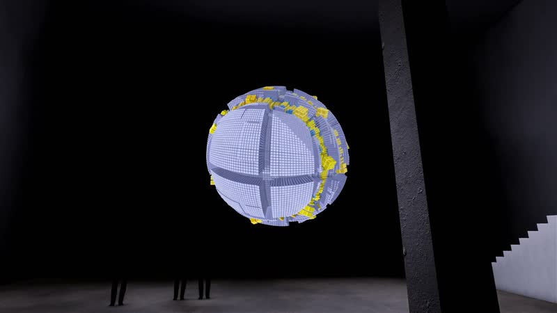 Minimal Sphere – Raster – Visualisierung, Ansicht 13