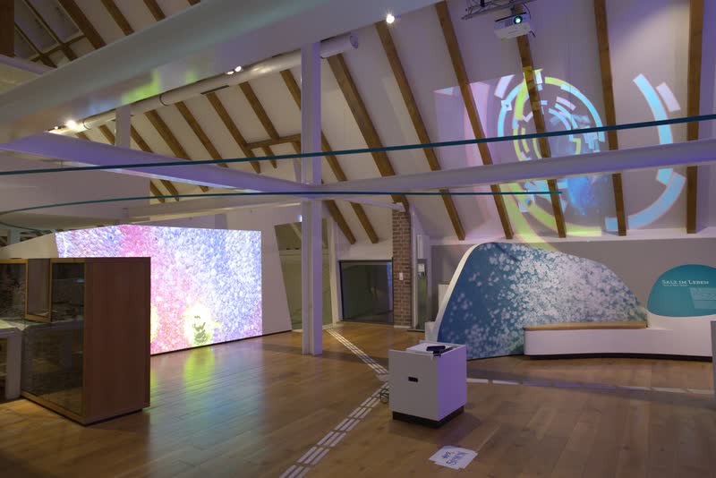 Setting up Farbexplosion at the Westfälische Salzwelten, 17 October 2026