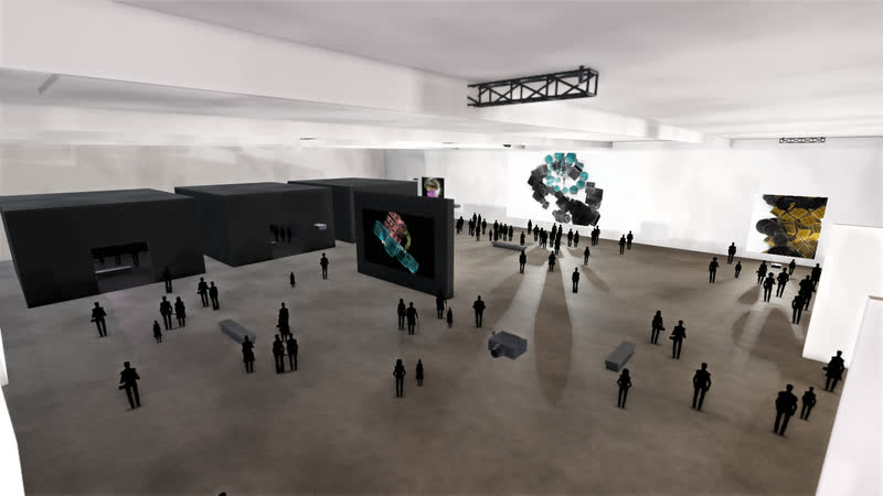 Sculpt – Museum – Visualisierung, Ansicht 3