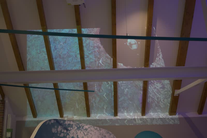 Setting up Farbexplosion at the Westfälische Salzwelten, 17 October 2026