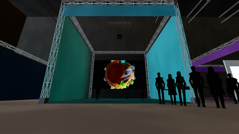 Werkschau – Messehalle – Visualisierung, Ansicht 19