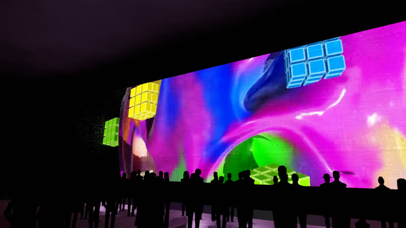 Fluid – Zisterne – Visualisierung, Ansicht 4