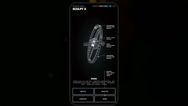 Sculpt X Interaction, view 5