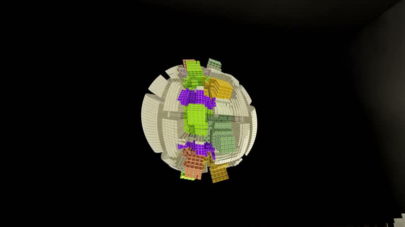 Minimal Sphere – Raster – Visualisierung, Ansicht 9