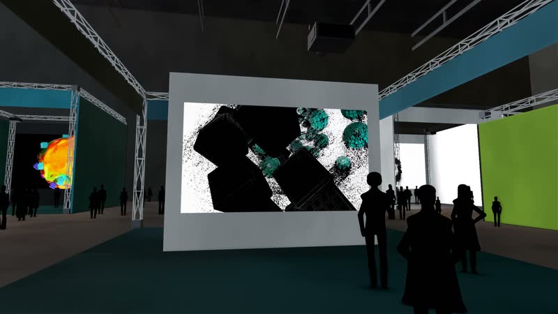 Werkschau – Messehalle – Visualisierung, Ansicht 15