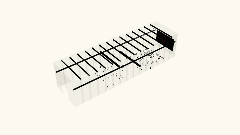 Sculpt Dark – Turbine Hall — Axonometric view