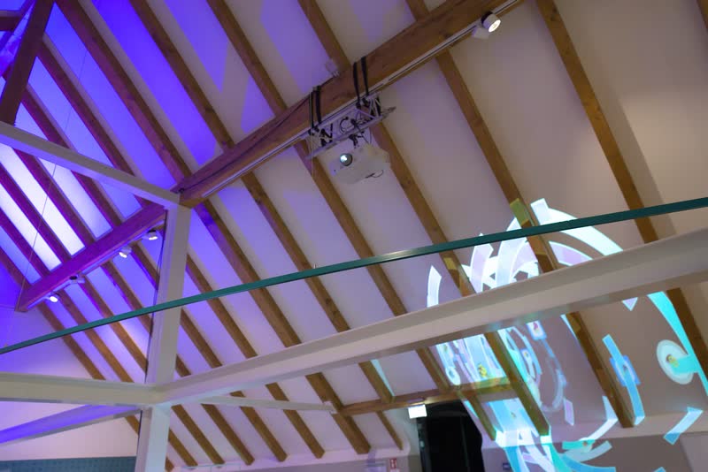 Setting up Farbexplosion at the Westfälische Salzwelten, 17 October 2026