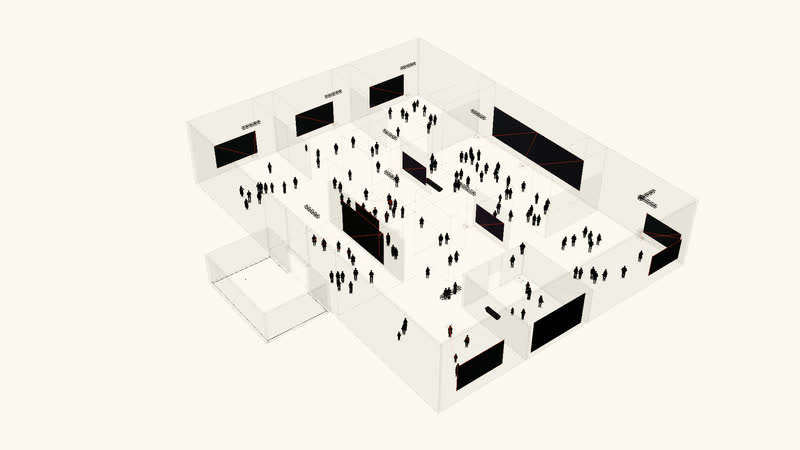 Minimal Ring – Museum — Axonometric view