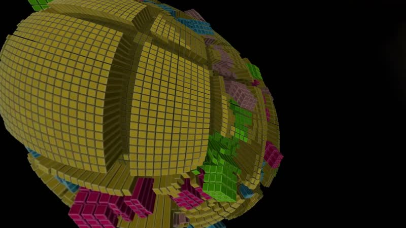 Minimal Sphere – Raster – Visualisierung, Ansicht 10