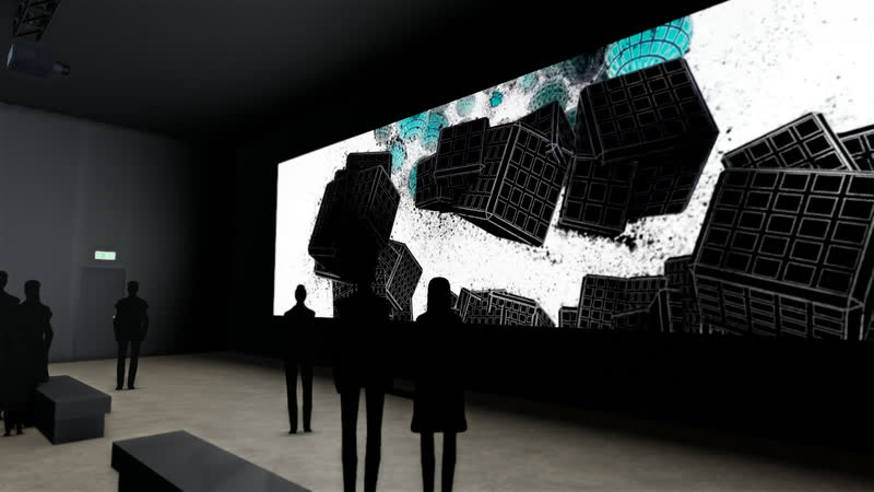 Kreisel – Panorama – Visualisierung, Ansicht 4