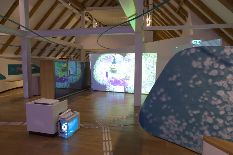 Setting up Farbexplosion at the Westfälische Salzwelten, 17 October 2026
