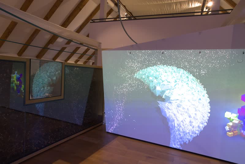 Setting up Farbexplosion at the Westfälische Salzwelten, 17 October 2026