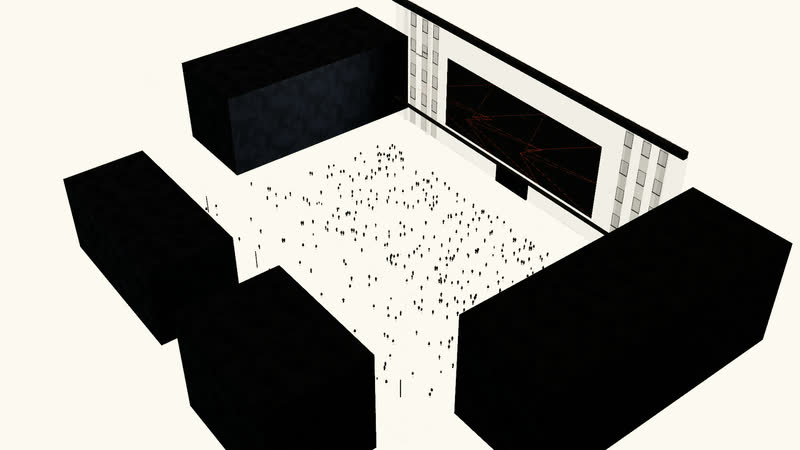 Ring Quader – City Square — Axonometric view
