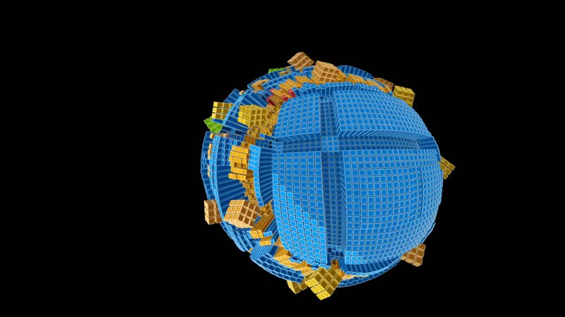 Minimal Sphere – Raster – Visualisierung, Ansicht 11