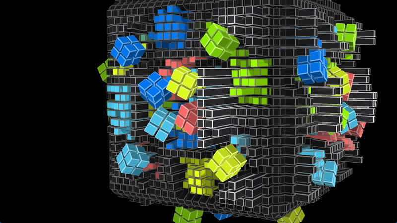 Raw Cube – Spalten, Ansicht 6