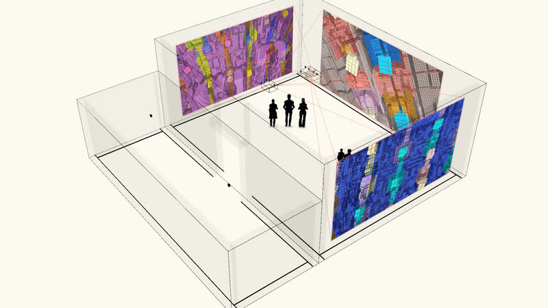 Minimal – Colour Room — Axonometric view