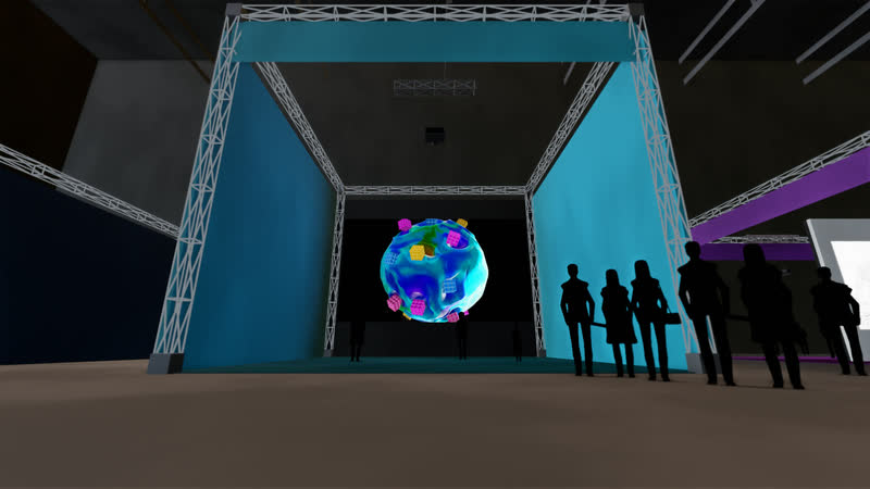 Werkschau – Messehalle – Visualisierung, Ansicht 6